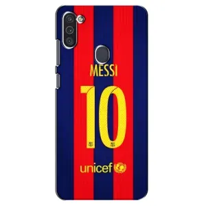Чехлы Месси для Samsung Galaxy M11 (AlphaPrint) (Messi Barca 10)