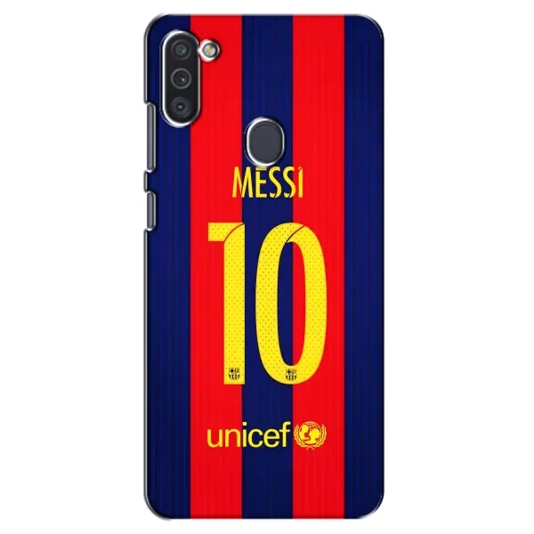 Чехол с принтом «Messi Barca 10» для Samsung Galaxy M11