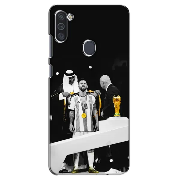 Чехол с принтом «Месси в накидке» для Samsung Galaxy M11