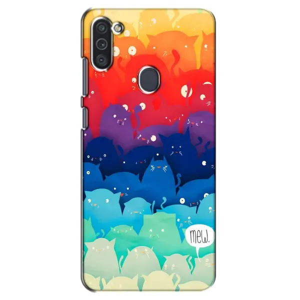 Чохол з принтом «Mew» для Samsung Galaxy M11
