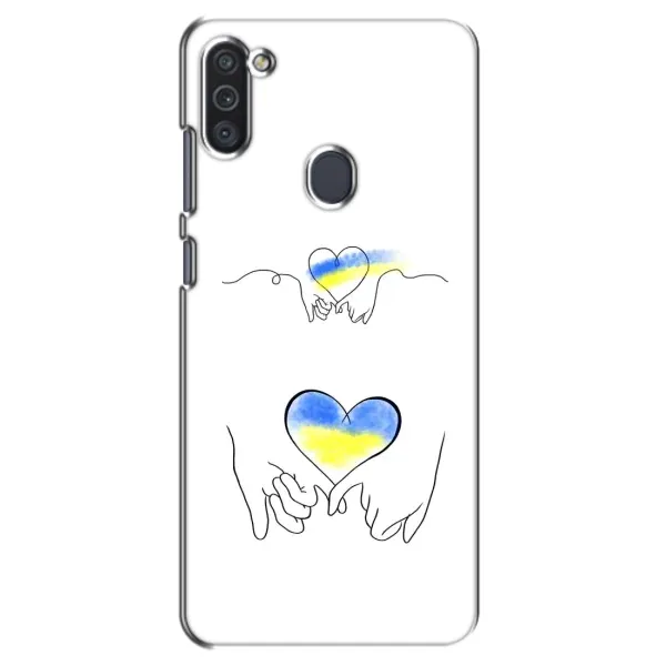 Чехол с принтом «Мир Украине» для Samsung Galaxy M11