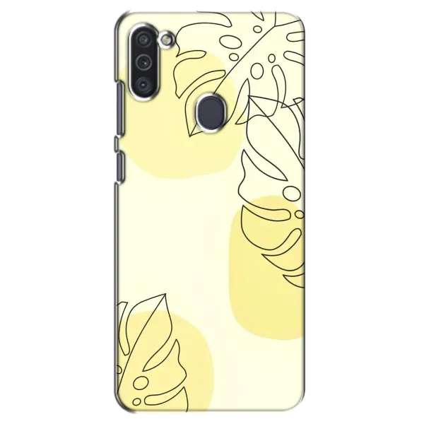 Чехол с принтом «Желтая монстера арт» для Samsung Galaxy M11