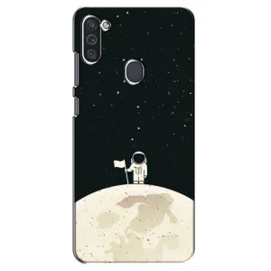 Космические Чехлы для Самсунг М11 (VPrint) (На луне)