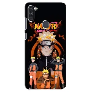 Naruto Anime Чехлы для Самсунг М11 (AlphaPrint) (Наруто из Аниме)