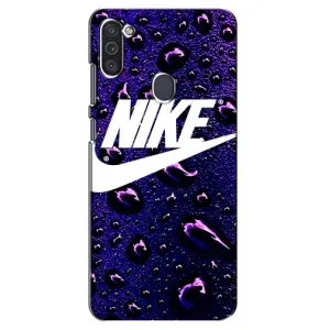 Чехол для Samsung Galaxy M11 - с принтом Найк (AlphaPrint) (Найк принт)
