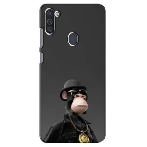 Чехлы с Обезьянами NFT для Samsung Galaxy M11 (AlphaPrint) (Обезьяна NFT)