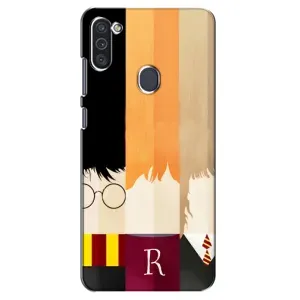 Чехлы с Гарри Поттером для Samsung Galaxy M11 (AlphaPrint) (обложка Гарри Поттера)