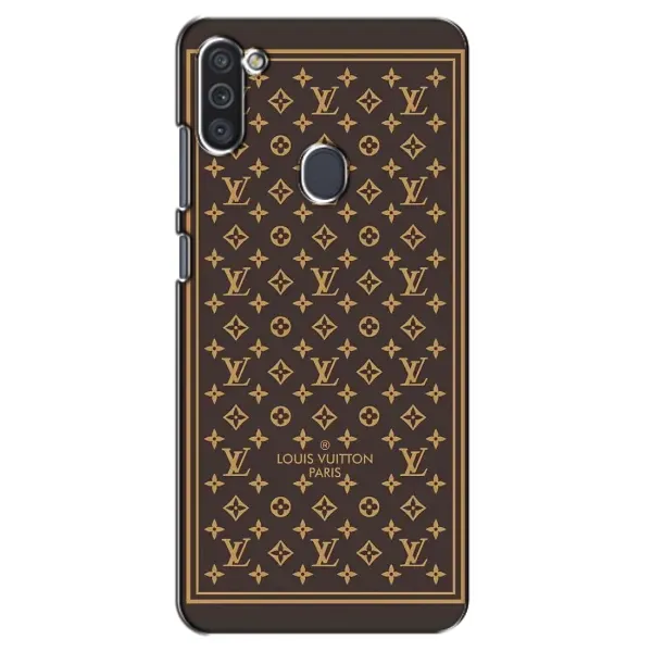 Чохол з принтом «шпалери LV» для Samsung Galaxy M11