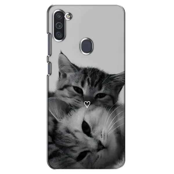 Чехол с принтом «Пара котов» для Samsung Galaxy M11 Чехол с принтом «Пара котов» для Samsung Galaxy M11
