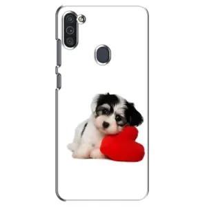 Чехлы с собаками для Samsung Galaxy M11 (VPrint) (Песик)