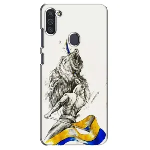 Чехлы Доброго вечора, ми за України для Самсунг М11 (AlphaPrint) (Победа)