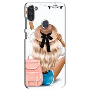 Чехол с печатью для Samsung Galaxy M11 - (Мода) (AlphaPrint) (Путешествие)
