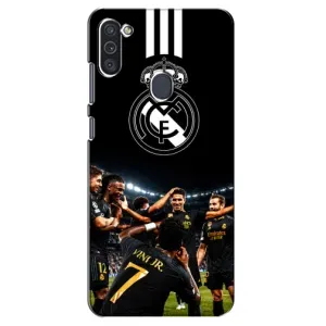 Чехол для Samsung Galaxy M11 с принтом Реал Мадрид (ФК Реал Мадрид)