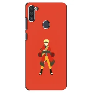 Naruto Anime Чехлы для Самсунг М11 (AlphaPrint) (рисунок Наруто)