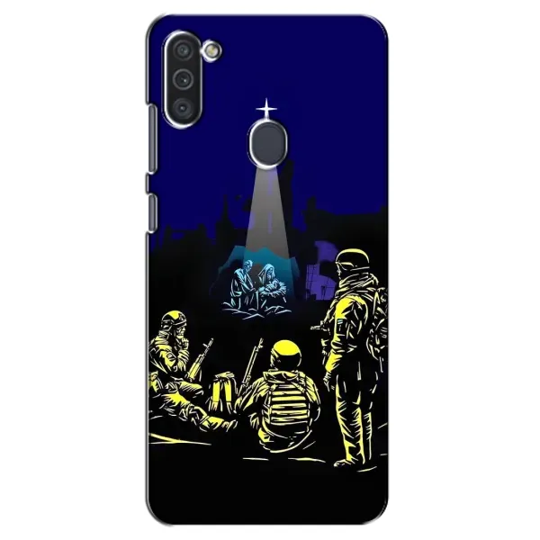 Чехол с принтом «Рождество в Украине» для Samsung Galaxy M11
