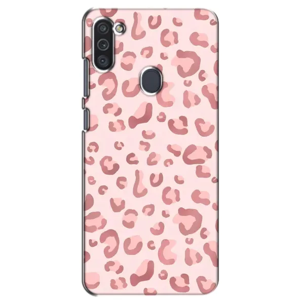 Чохол з принтом «Рожевий леопард» для Samsung Galaxy M11