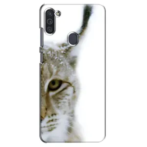 Чехлы с картинками животных Samsung Galaxy M11 (Рысь)