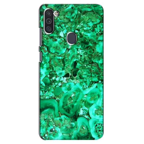 Чехол с принтом «Салатный Мрамор» для Samsung Galaxy M11