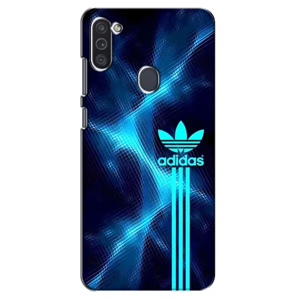 Чехол с принтом «Синий Адидас» для Samsung Galaxy M11
