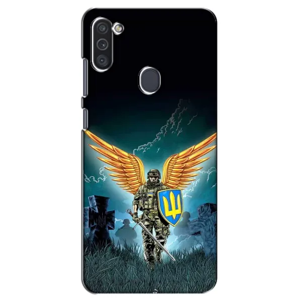 Чохол з принтом «Солдат ЗСУ» для Samsung Galaxy M11 Чохол з принтом «Солдат ЗСУ» для Samsung Galaxy M11