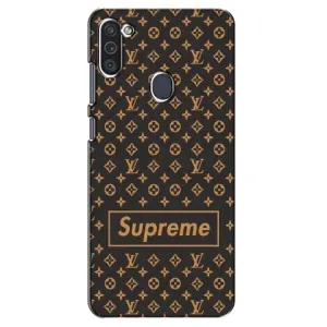 Чехол для Samsung Galaxy M11 с картинкой Supreme (AlphaPrint) (Supreme LV)