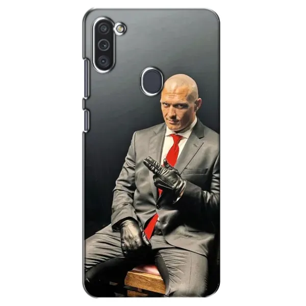 Чехол с принтом «Усик Hitman» для Samsung Galaxy M11