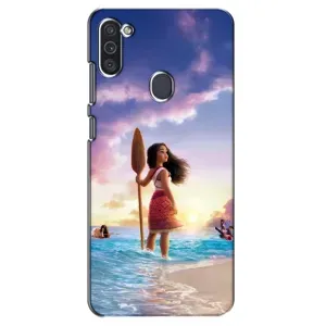 Чохол з мультфільмом Ваяна Samsung Galaxy M11 (Моана з веслом)