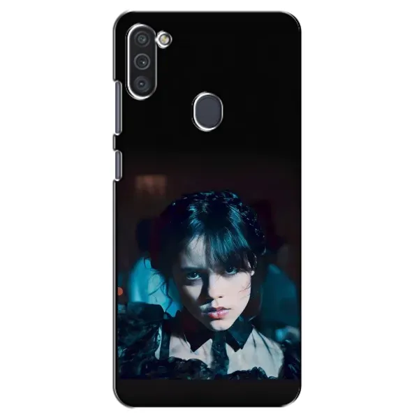 Чехол с принтом «взгляд Уэнздей» для Samsung Galaxy M11