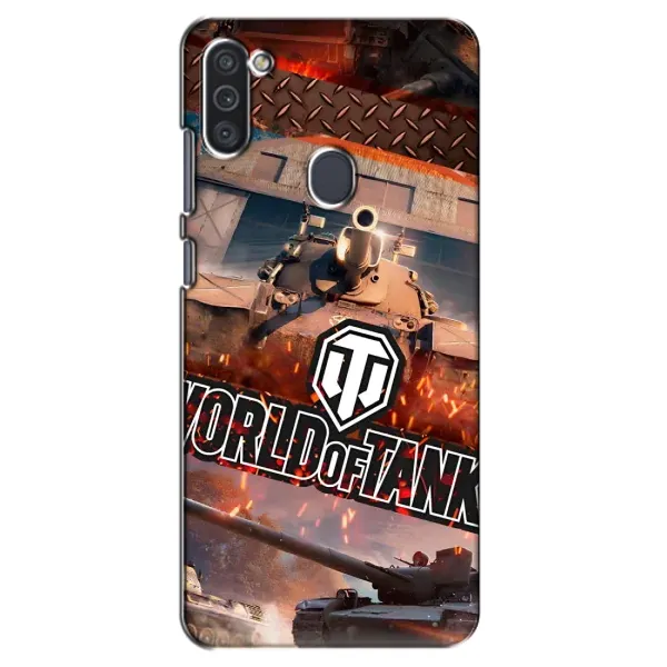 Чехол с принтом «World of Tanks» для Samsung Galaxy M11