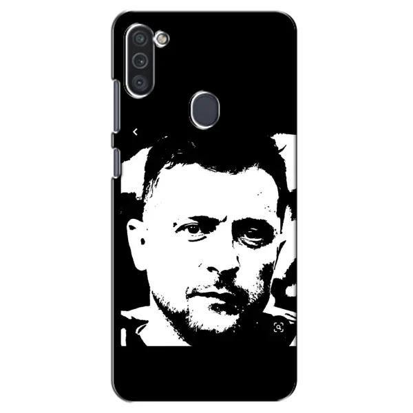 Чехол с принтом «Зеленский АРТ» для Samsung Galaxy M11