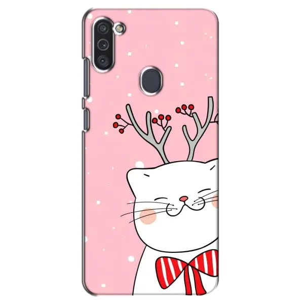 Чехол с принтом «Зимний кот» для Samsung Galaxy M11