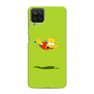 Чjхол з Сімпсонами для Samsung Galaxy M12 (VPrint) (Барт Сімпсон)