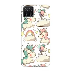 Чохол для Samsung Galaxy M12:
				Самсунг Гэлексі M12 - (Єдинорожки - Новинки) (AlphaPrint) (Єдиноріжки)