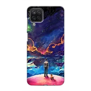 Чехол с принтом «Галактический вид» для Samsung Galaxy M12