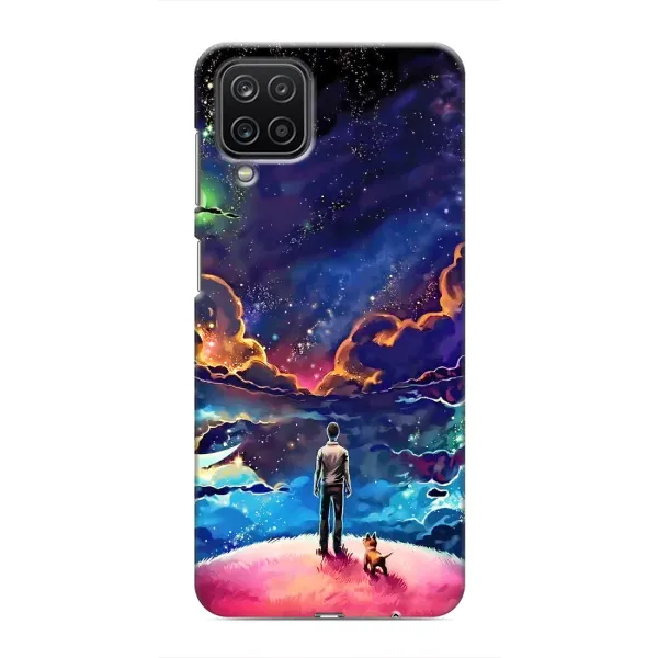 Чехол с принтом «Галактический вид» для Samsung Galaxy M12