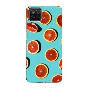Чехлы с Фруктами для Samsung Galaxy M12 (VPrint) (Грейпфрут)