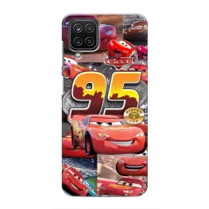 Силіконовий чохол Маквін для Samsung Galaxy M12 (Колаж Блискавка Маквін)
