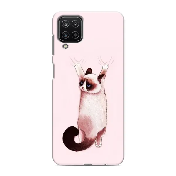 Чохол з принтом «Котик падає» для Samsung Galaxy M12 Чохол з принтом «Котик падає» для Samsung Galaxy M12
