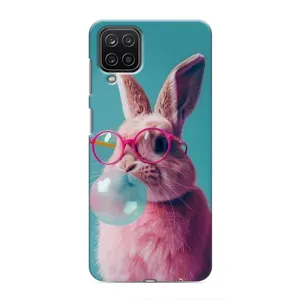 Чохол з принтом стильні тварини для Samsung Galaxy M12:
				Самсунг Гэлексі M12 (Кролик в окулярах)