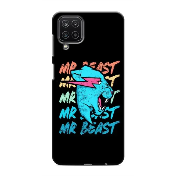 Чехол с принтом «logo Mr beast» для Samsung Galaxy M12