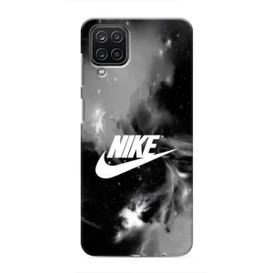 Чехол для Samsung Galaxy M12 - с принтом Найк (AlphaPrint) (Лого Найк)
