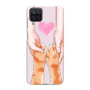 Чохол на Samsung Galaxy M12:
				Самсунг Гэлексі M12 з Котиками (VPrint) (Любовь до котиків)