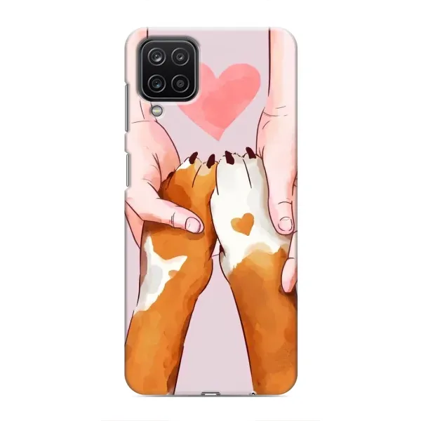 Чехол с принтом «Любовь к собакам» для Samsung Galaxy M12
