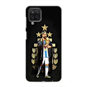Чохли для Samsung Galaxy M12 (Leo чемпіон) (AlphaPrint) (Мессі Король)