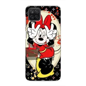 Чохол Disney Mouse Samsung Galaxy M12 (PREMIUMPrint) (Мінні peace)