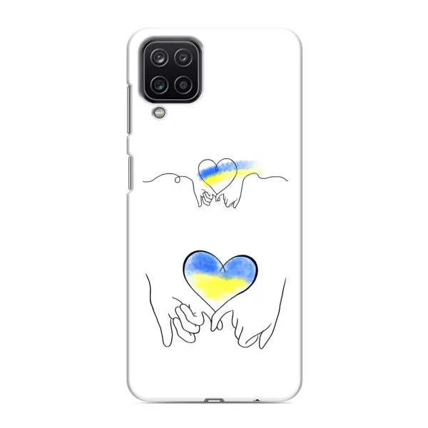 Чехол с принтом «Мир Украине» для Samsung Galaxy M12