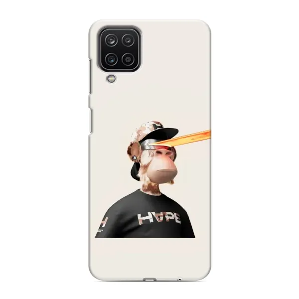 Чехол с принтом «обезьяна NFT в очках» для Samsung Galaxy M12