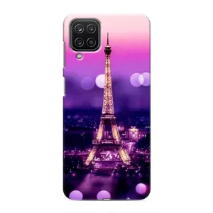 Чохол Ейфелева Вежа Samsung Galaxy M12 - (AlphaPrint) (Париж Башня)