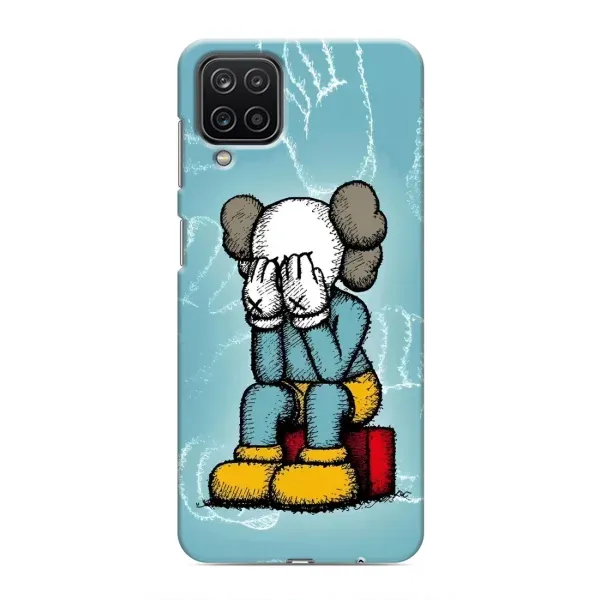 Чехол с принтом «Плач Bearbrick» для Samsung Galaxy M12 Чехол с принтом «Плач Bearbrick» для Samsung Galaxy M12
