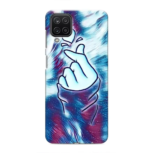 Чохол з принтом «Радужне серце» для Samsung Galaxy M12